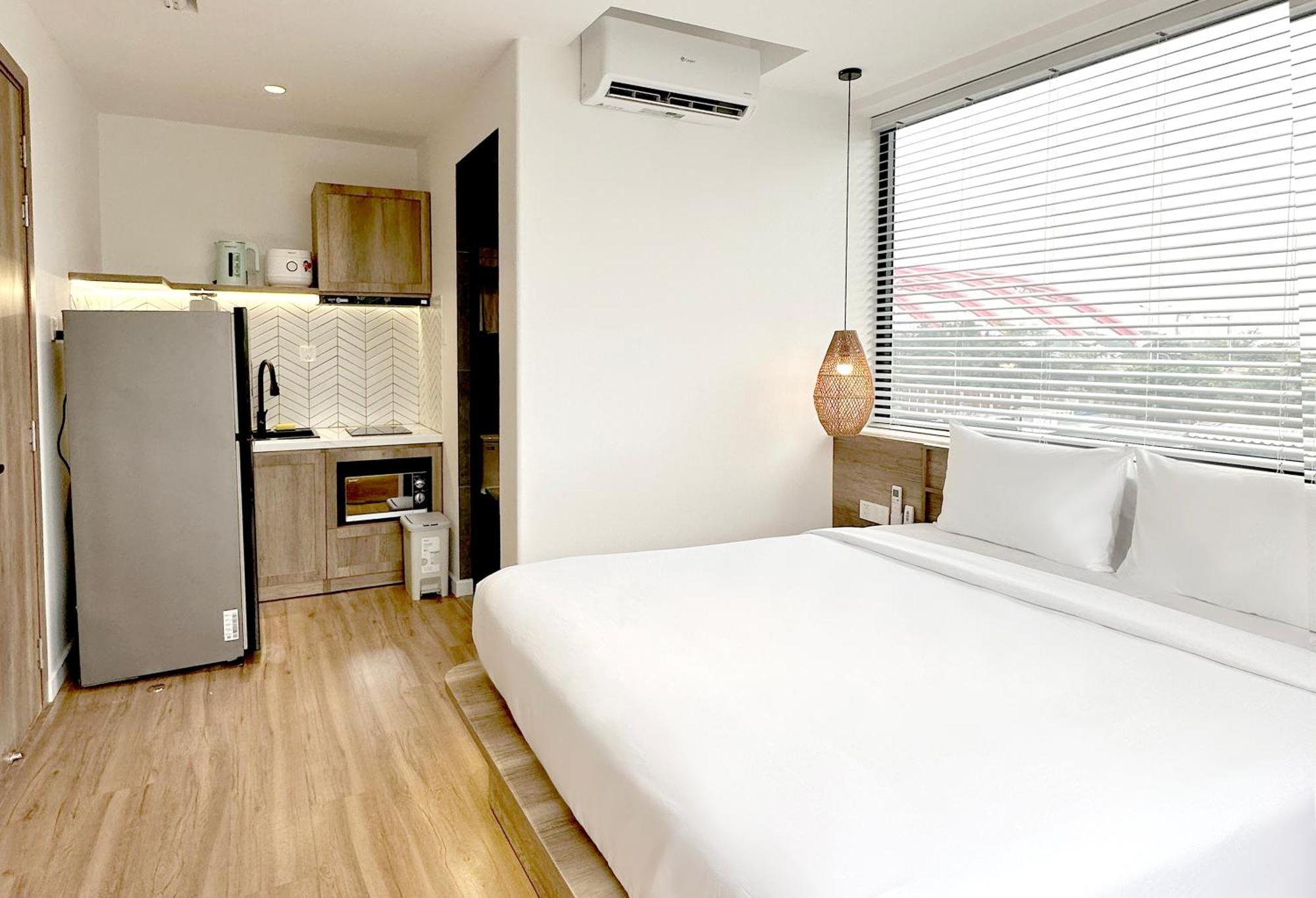 Ferienwohnung Kin Wander Trung Son Ho-Chi-Minh-Stadt Exterior foto